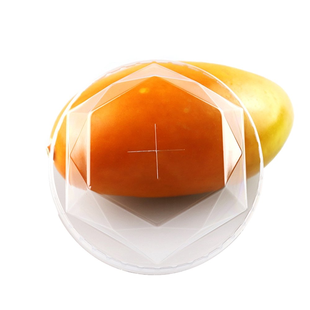 95mm Clear PET Diamond Lid - Fits 16/20/22oz - TEM IMPORTS™