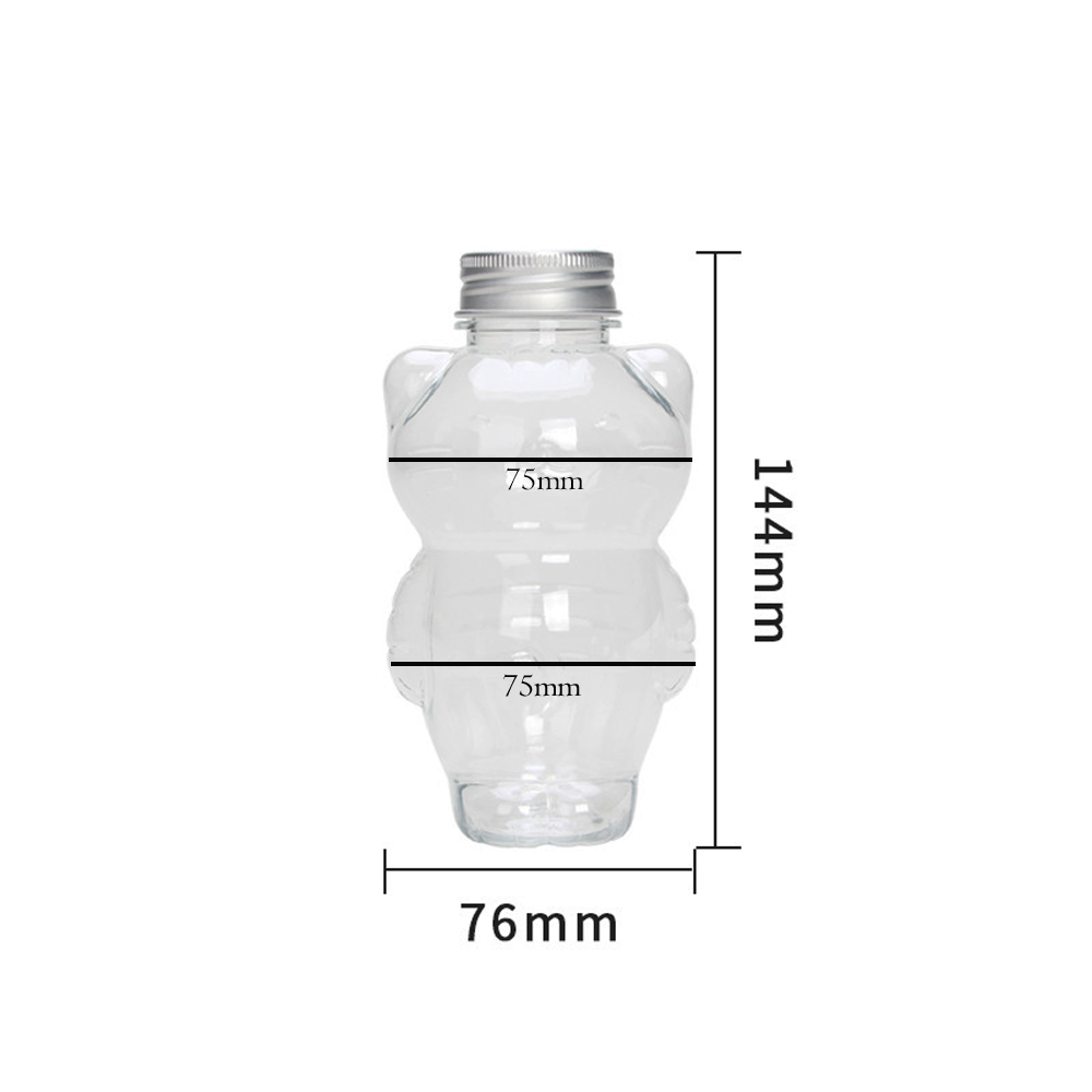 350mL Cat Shape PET Bottle with Aluminium Cap - TEM IMPORTS™
