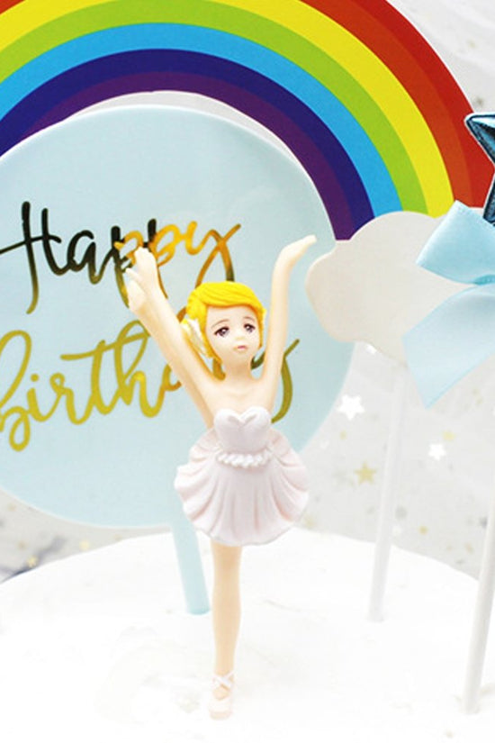 Balerina Dancing Girl Cake Topper - #1 - TEM IMPORTS™
