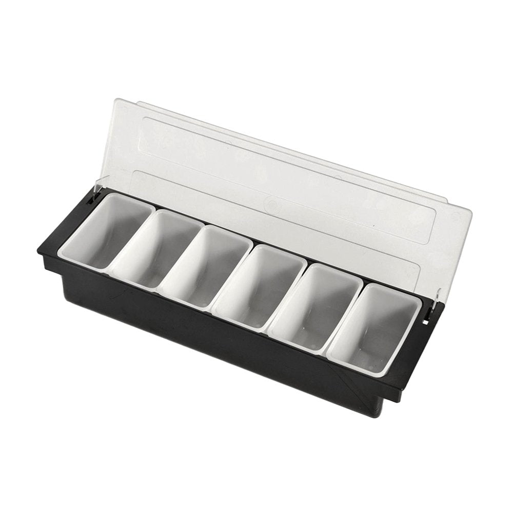 Bar Condiment Dispenser 6 Compartment - TEM IMPORTS™