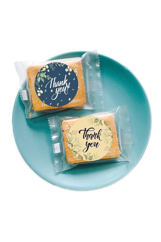 Classic Colour Mix Seal Label Stickers Roll 'Thank You' - TEM IMPORTS™
