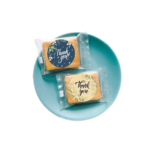 Classic Colour Mix Seal Label Stickers Roll 'Thank You' - TEM IMPORTS™