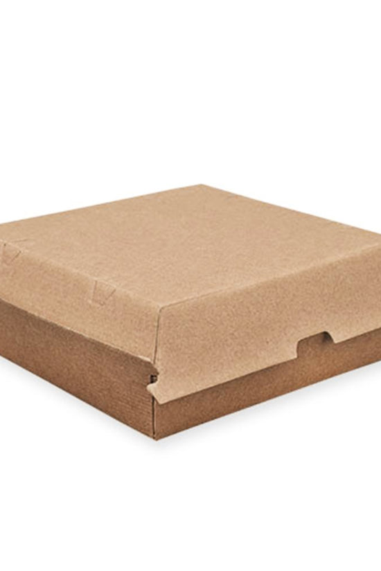 Corrugated Kraft Brown Dinner Box Clamshell
