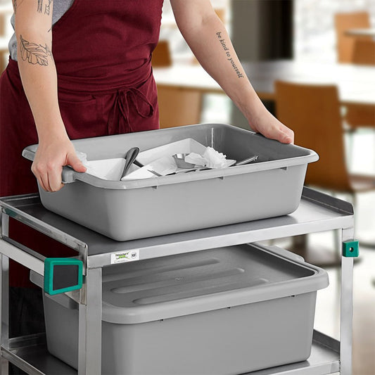 H125 KH Classik Chef Tote Box - Grey 550x390mm - TEM IMPORTS™
