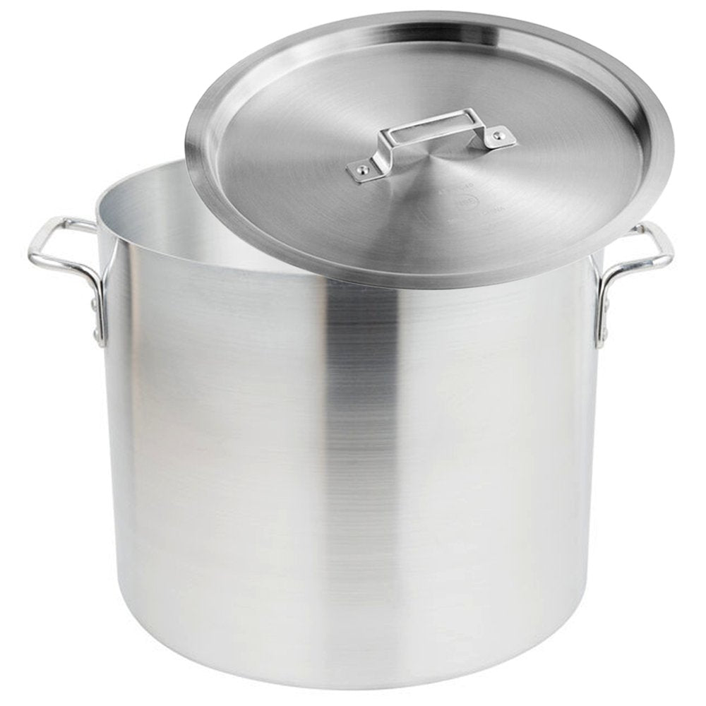 Aluminium Stockpot With Lid 40Lt