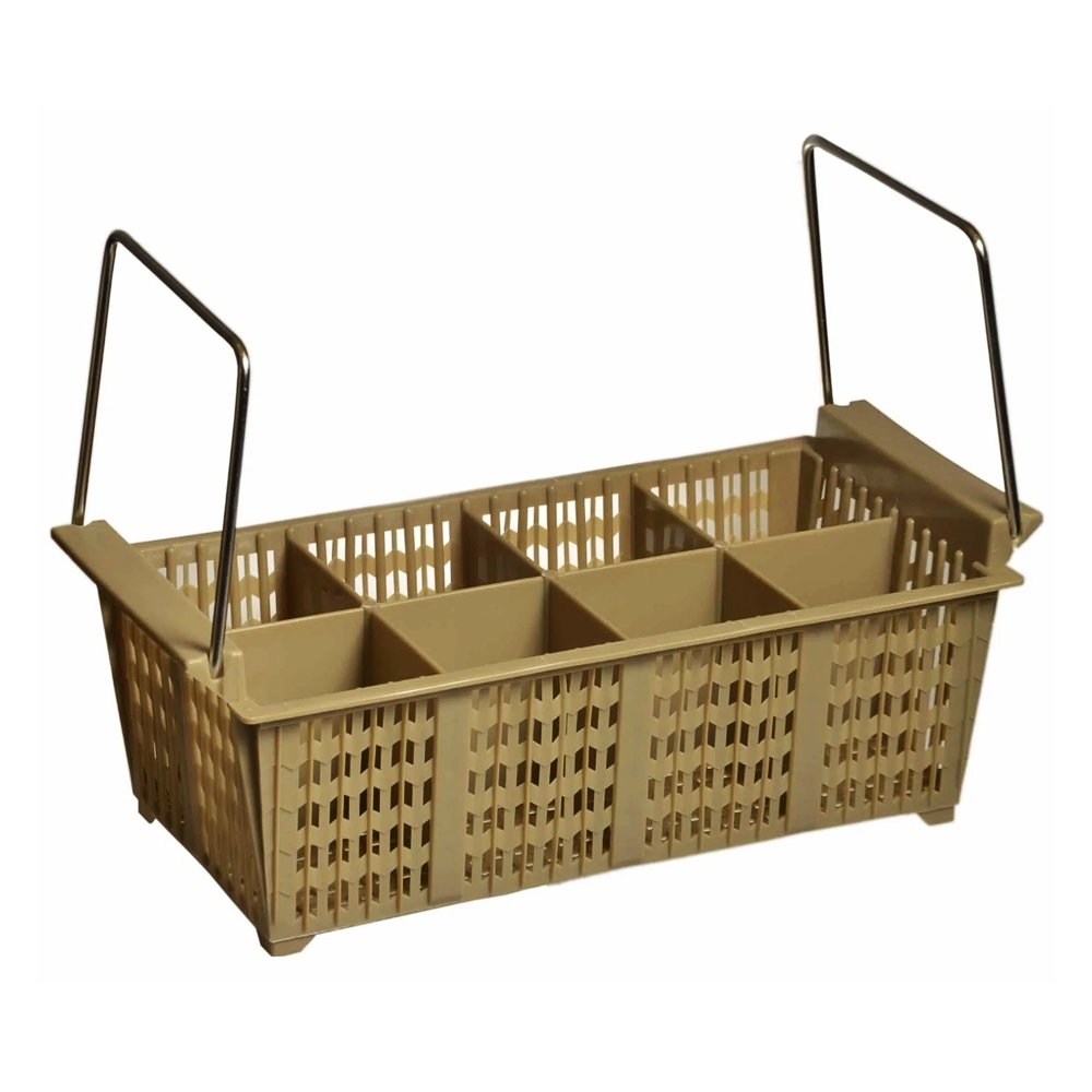 Dishwasher Cutlery Basket With Handle - Moccha