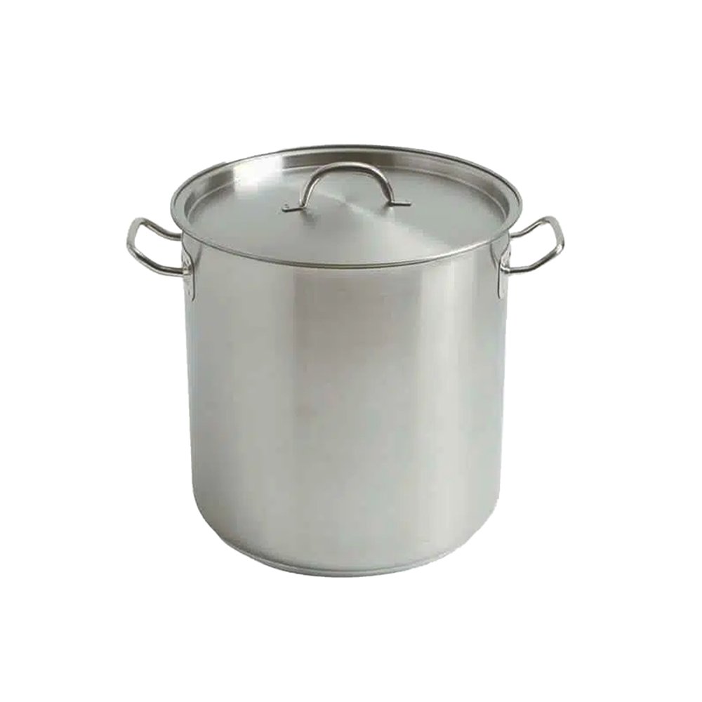 Stainless Steel Stockpot & With Lid - 20L