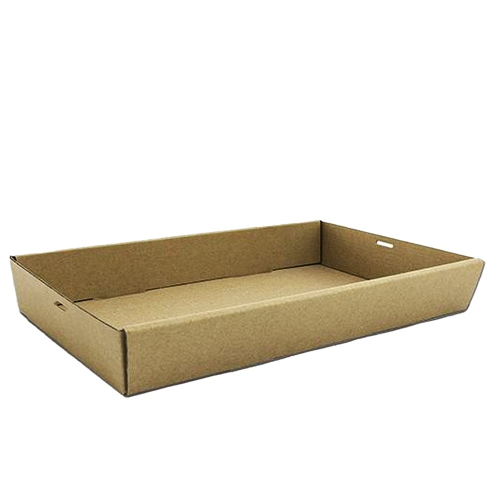 Large Rectangular Kraft Grazing Box - Tray *H50 - TEM IMPORTS™
