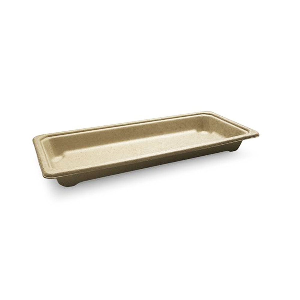 Long Sugarcane Sushi Tray 