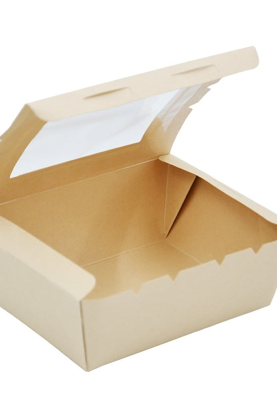 Medium Bamboo Lunch Box With PLA Window - TEM IMPORTS™