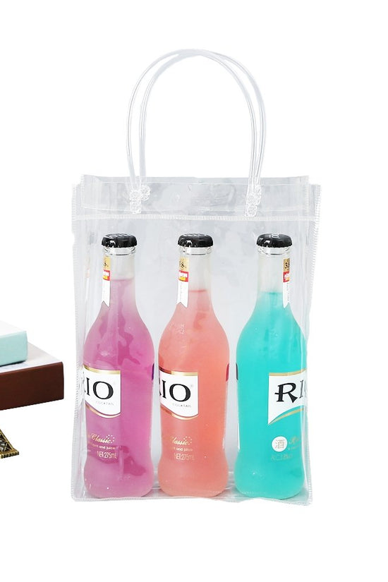 Medium Clear PVC Gift Bag - TEM IMPORTS™