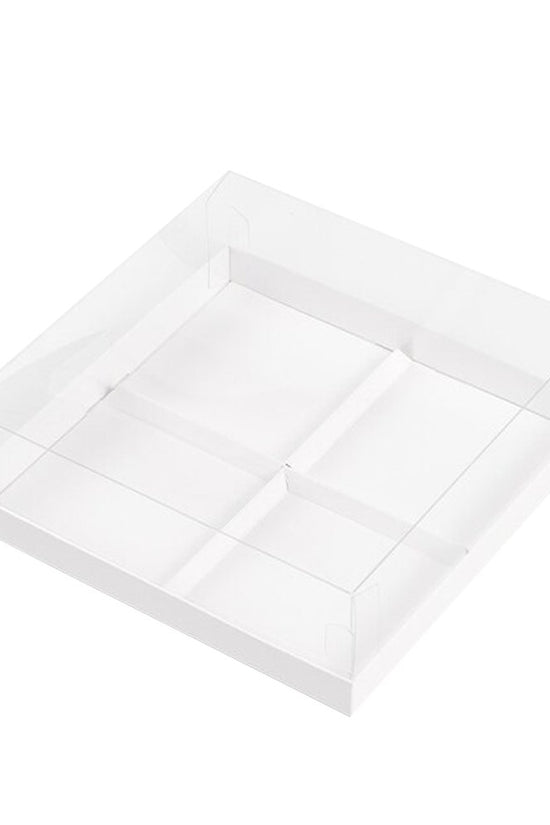Mini Square Clear Flat Cake Box