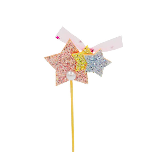Pink Three Stars With Lace Cake Topper - TEM IMPORTS™