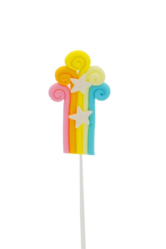 Rainbow & Star Cake Topper Shape #5 - TEM IMPORTS™