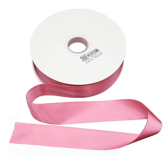 Satin Double Faced Woven Edge Ribbon- Fantasy Rose - TEM IMPORTS™
