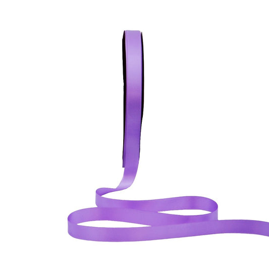 Satin Double Faced Woven Edge Ribbon-Hyacinth - TEM IMPORTS™