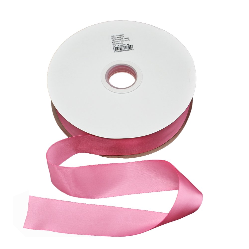 Satin Double Faced Woven Edge Ribbon-Sherbet - TEM IMPORTS™