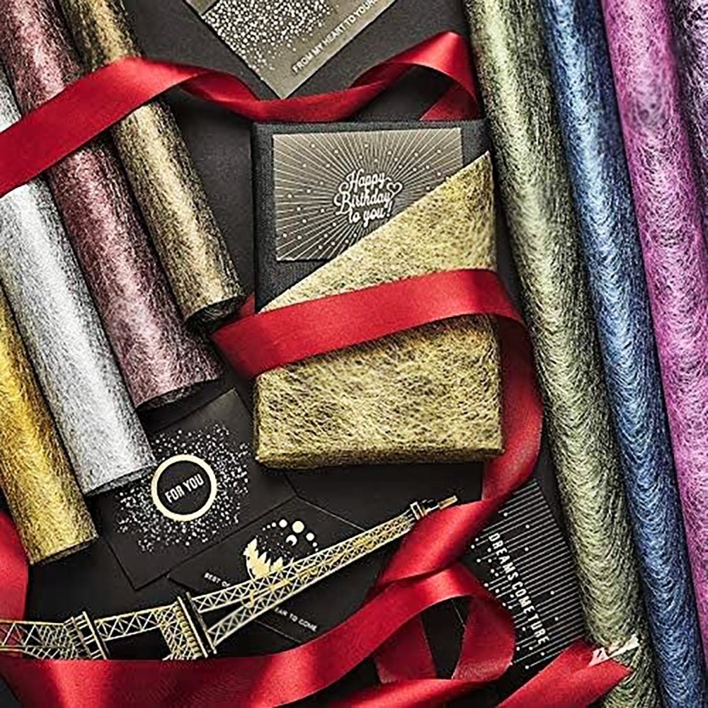 Silk Wrapping Papers - Silver - TEM IMPORTS™
