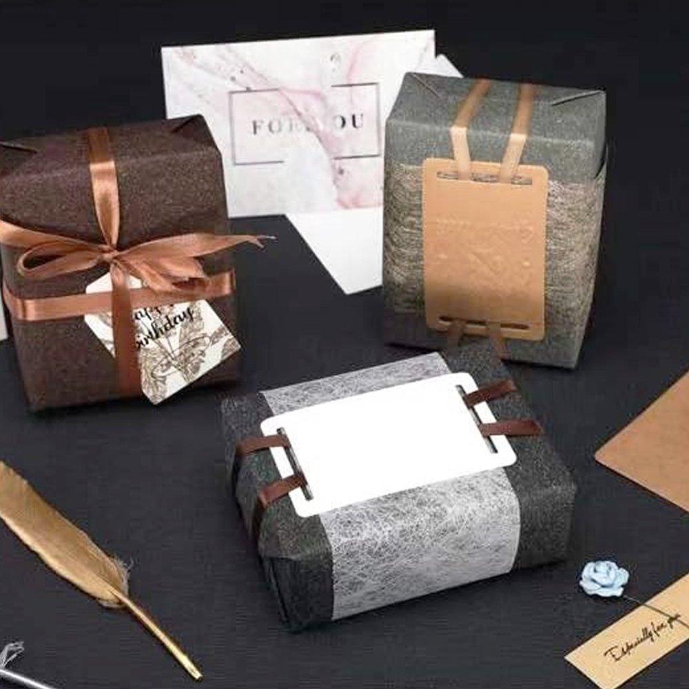 Silver Specialty Silk Wrapping Paper Sheets - Pack of 10 - TEM IMPORTS™
