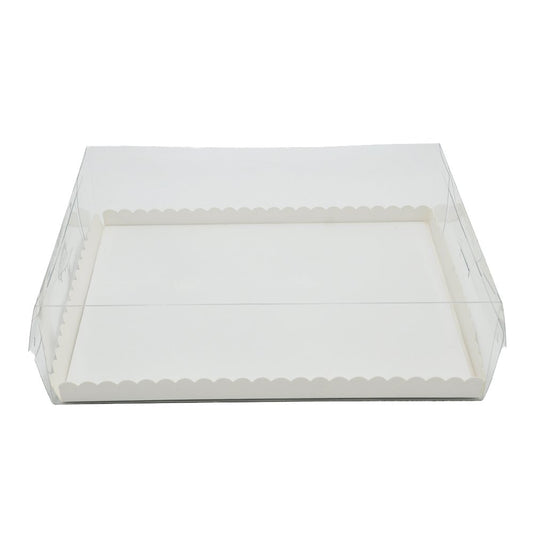 Small Rectangular Clear Cake Box - TEM IMPORTS™