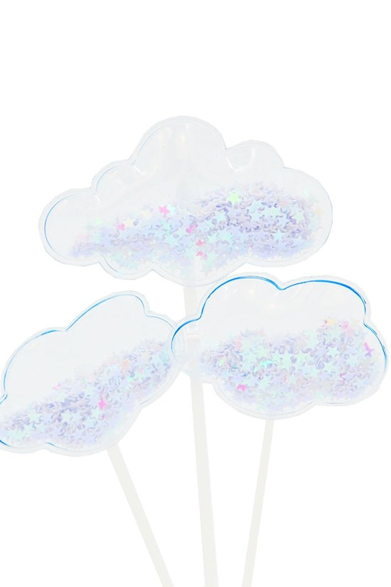 White Pillow Cloud Cake Topper Set - TEM IMPORTS™