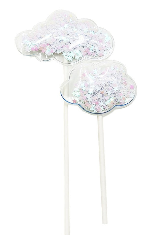 White Pillow Cloud Cake Topper Set - TEM IMPORTS™